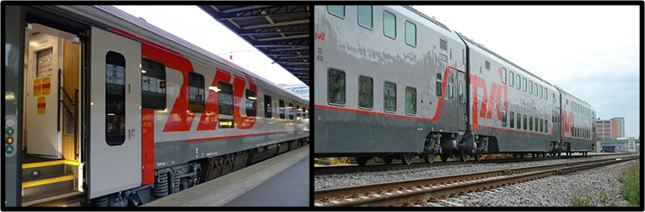 ตู้รถไฟธรรมดา (รถไฟนอน) แบบชั้นเดียวและแบบสองชั้น